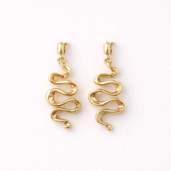 Fluid Wave Earrings