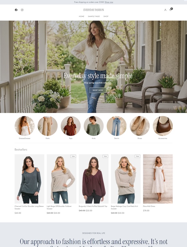 Everyday Fashion Nook