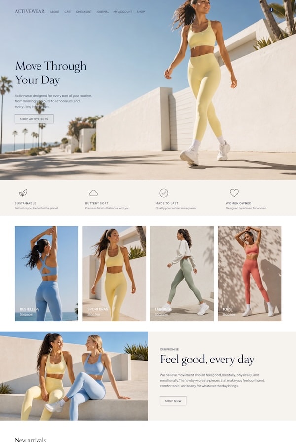 Activewear Fashion Nook