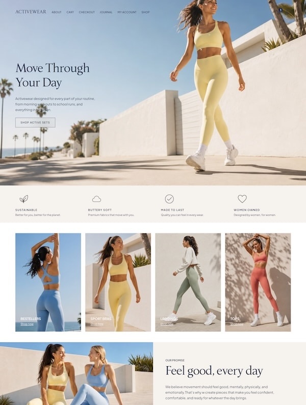 Activewear Fashion Nook